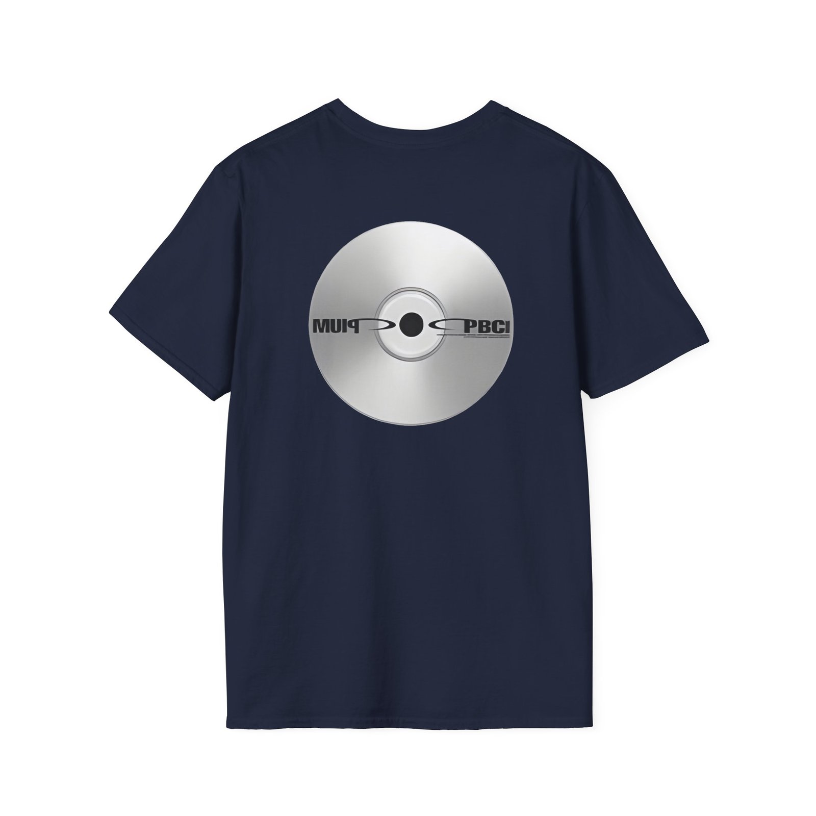 PC Iam Silver Disc Unisex Softstyle T-Shirt