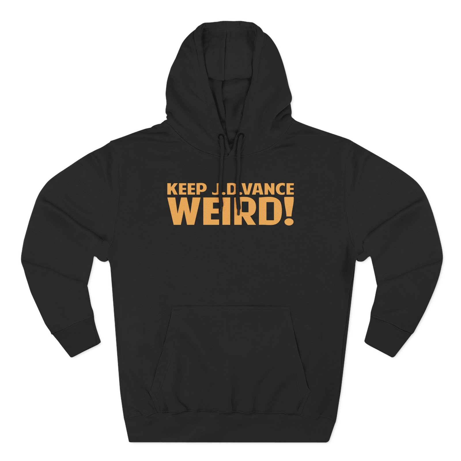 Keep J.d. Vance Weird Three-Panel Fleece Hoodie