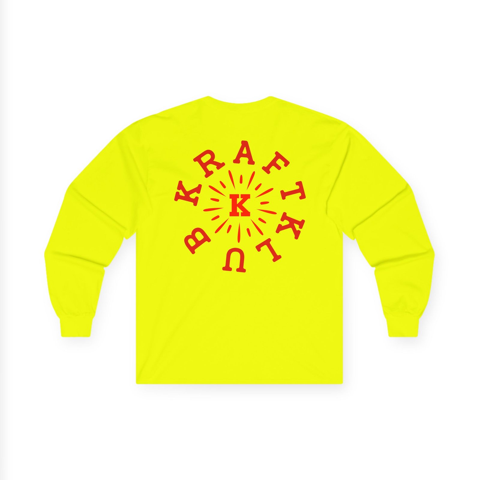 Kraftklub Glowing K Unisex Ultra Cotton Long Sleeve Tee