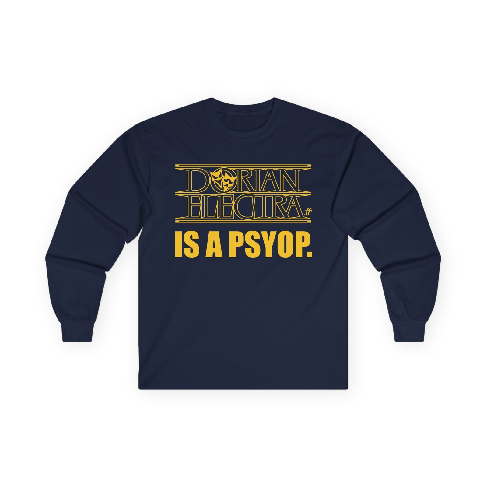 Dorian Electra is a Psyop Unisex Ultra Cotton Long Sleeve Tee