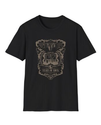 SCP 60 Years of Rock Unisex Softstyle T-Shirt