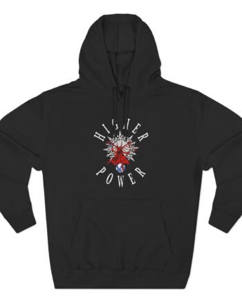 Higher Power Devil Star Three-Panel Fleece Hoodie