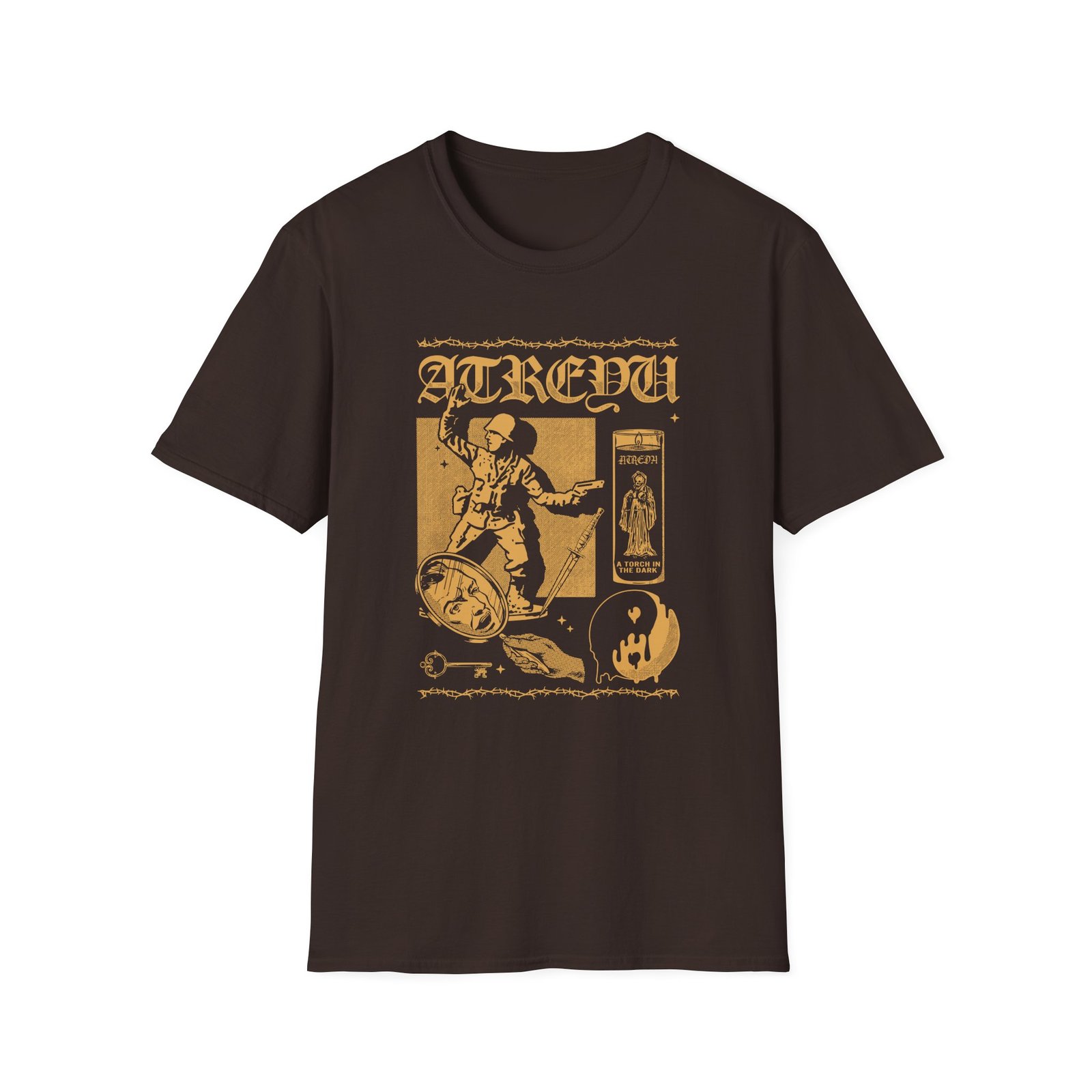 Atreyu Atitd Torch Light Unisex Softstyle T-Shirt