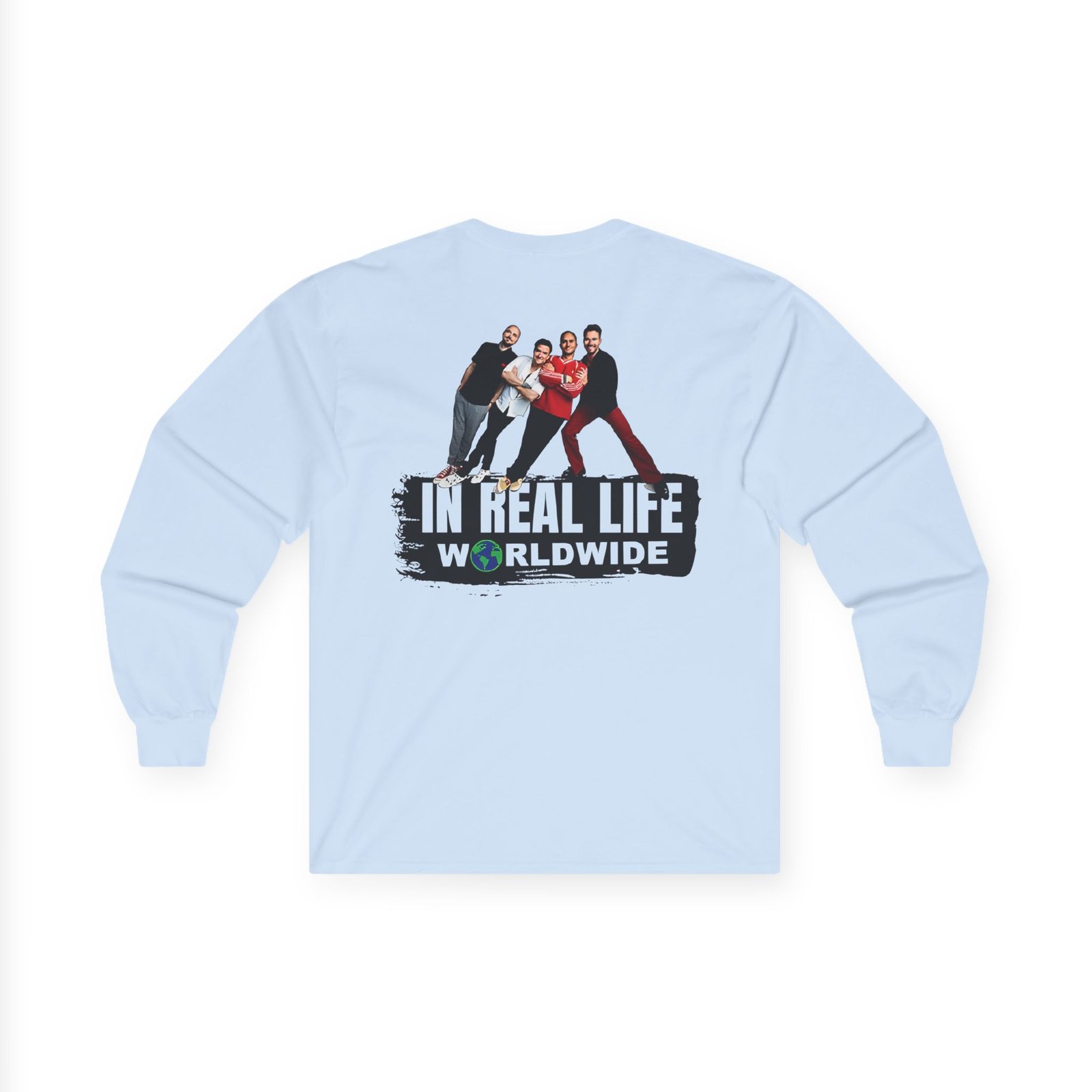 Big Time Rush Btr in Real Life Worldwide Unisex Ultra Cotton Long Sleeve Tee