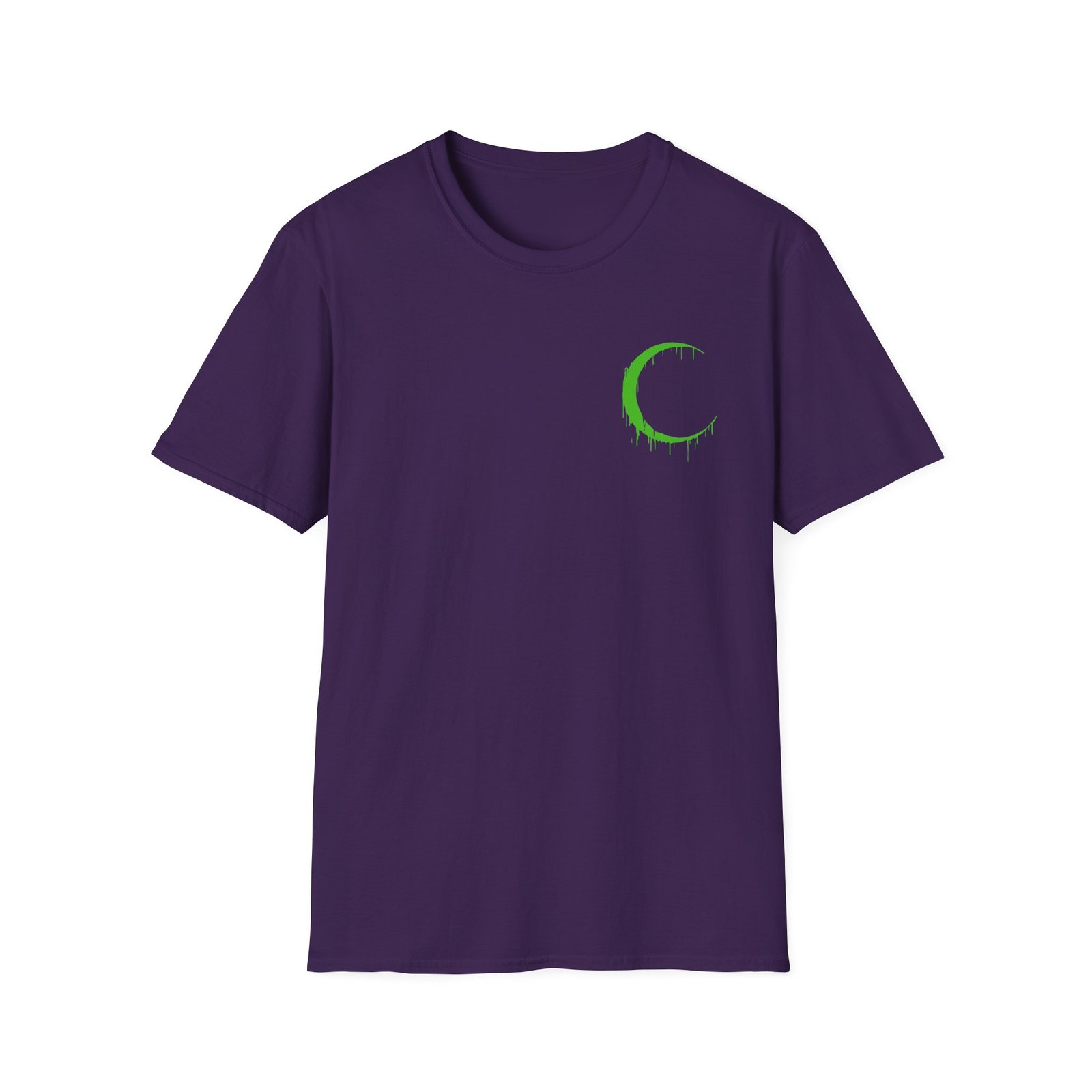 Oceano Alien Green Moon Unisex Softstyle T-Shirt
