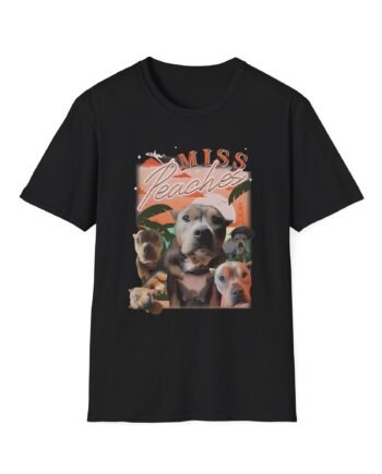 Miss Peaches Faces Unisex Softstyle T-Shirt