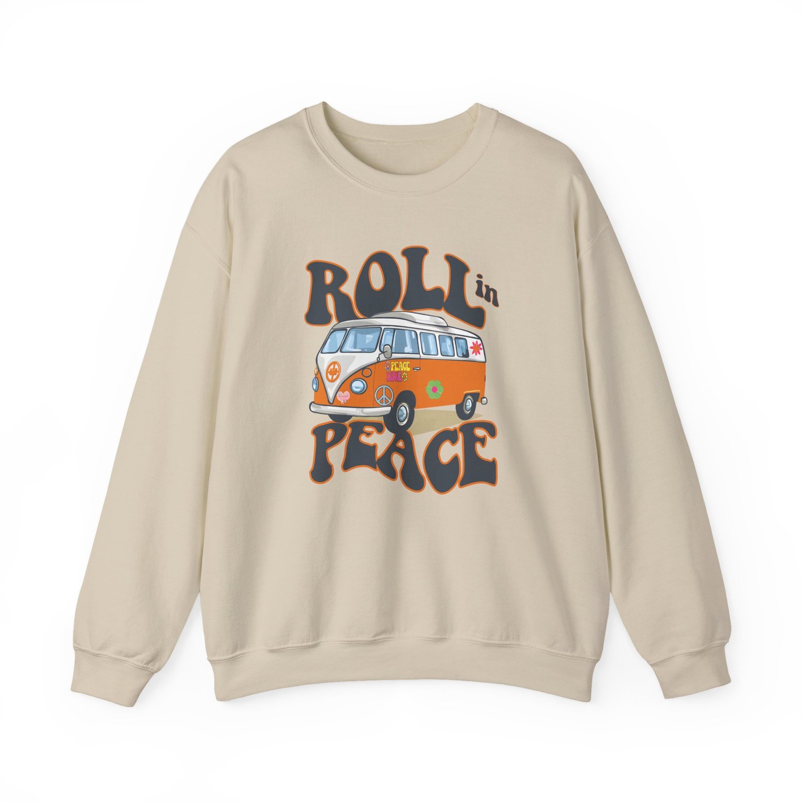 KBK Roll in Peace Unisex Heavy Blend™ Crewneck Sweatshirt