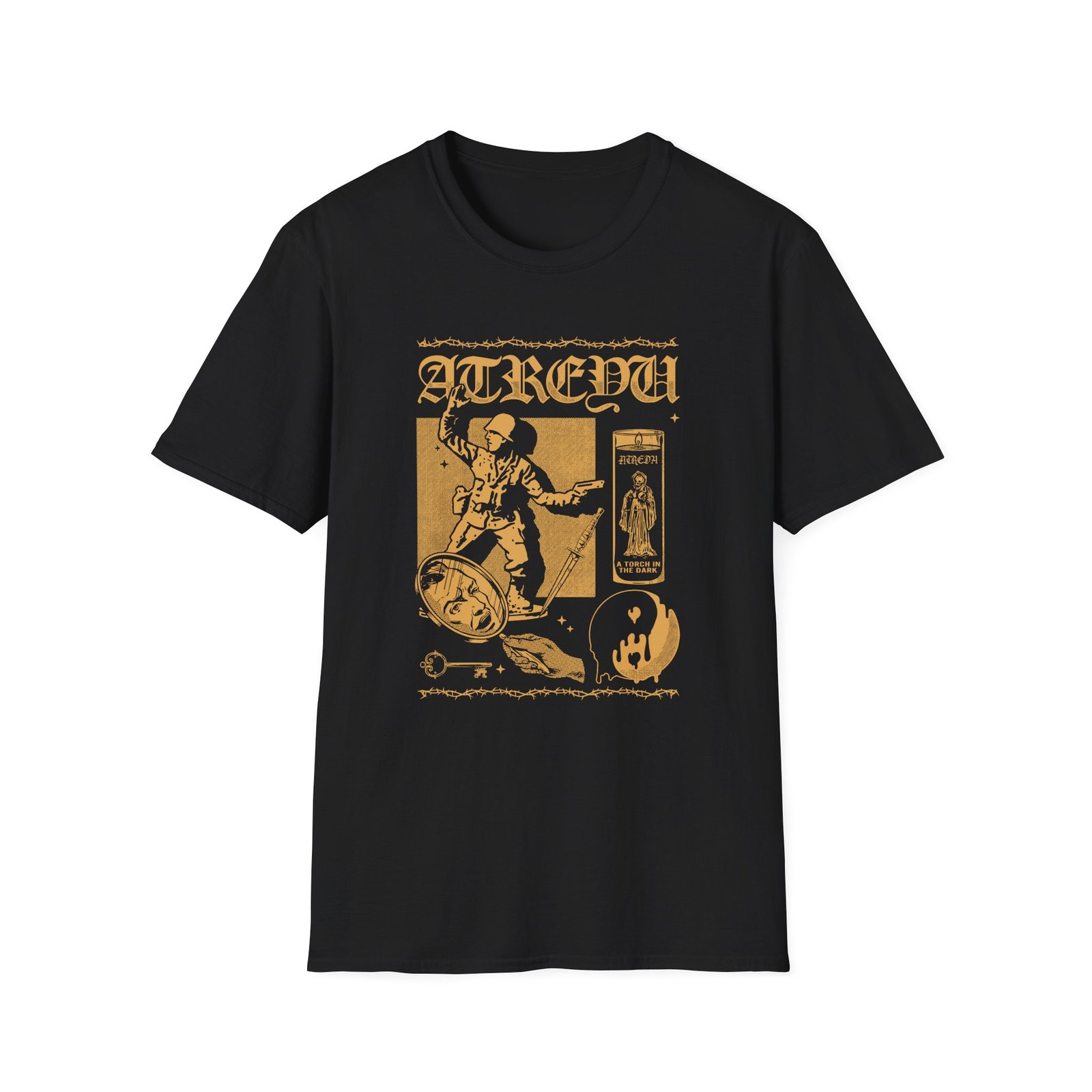 Atreyu Atitd Torch Light Unisex Softstyle T-Shirt
