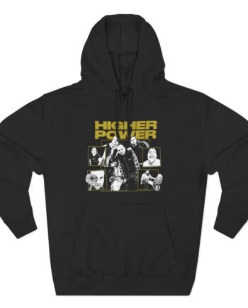 Higher Power Band Photo Three-Panel Fleece Hoodie