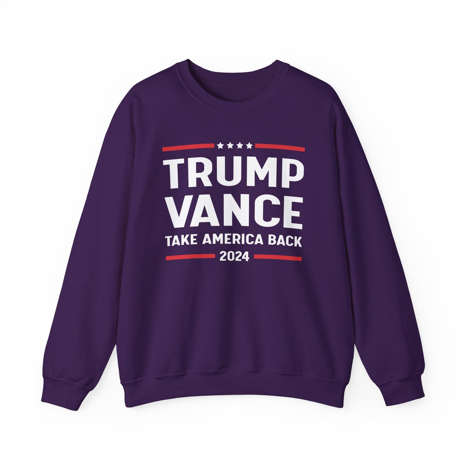 Support Trump Vance 2024 With This Take America Back Unisex Heavy Blend™ Crewneck Sweatshirt