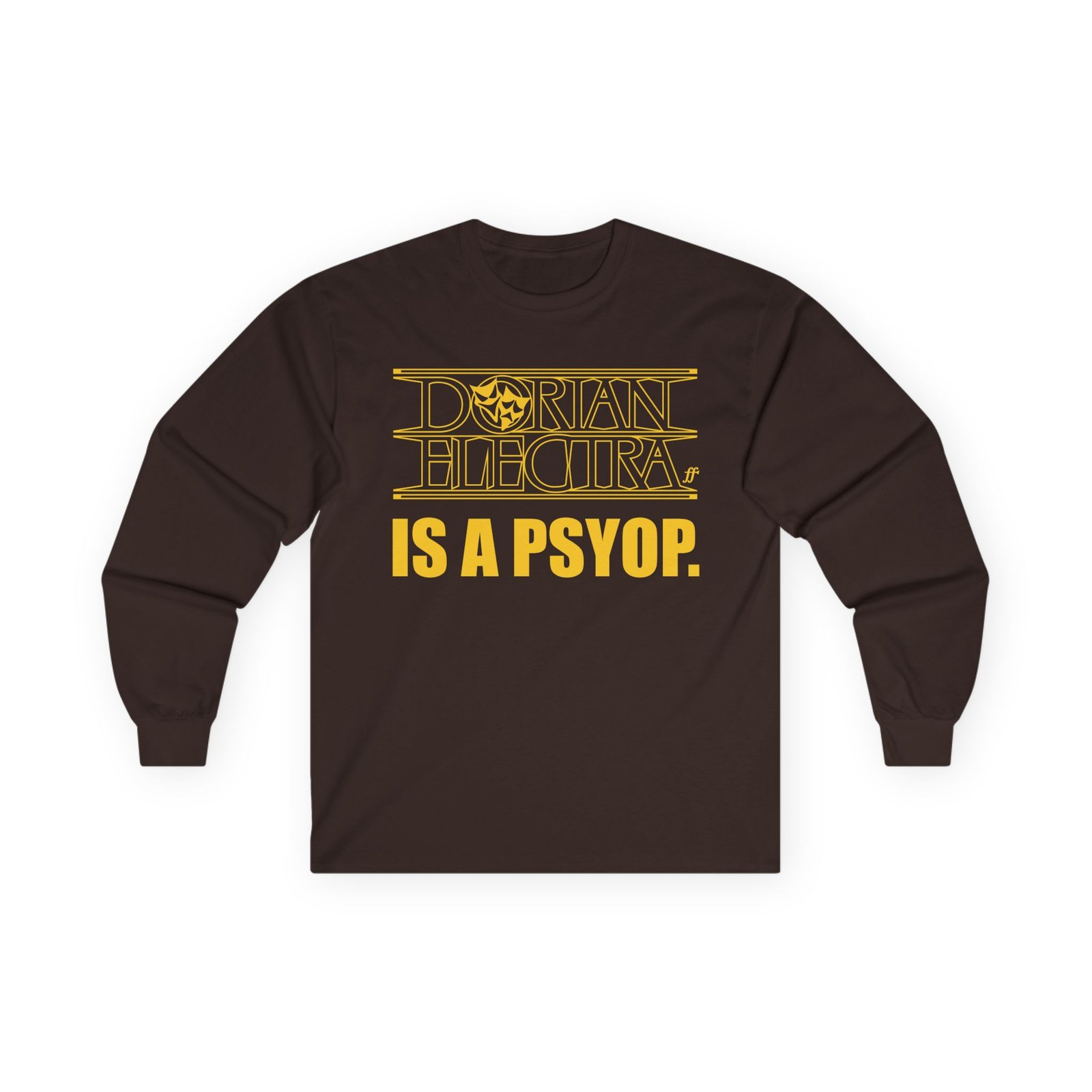 Dorian Electra is a Psyop Unisex Ultra Cotton Long Sleeve Tee