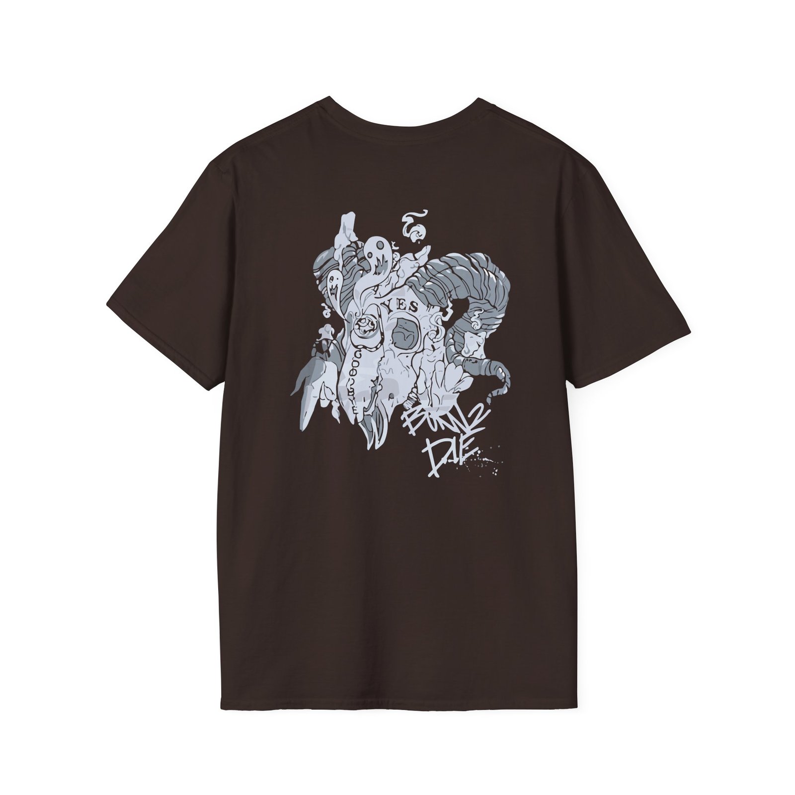 Ghastly - Born 2 Die Unisex Softstyle T-Shirt