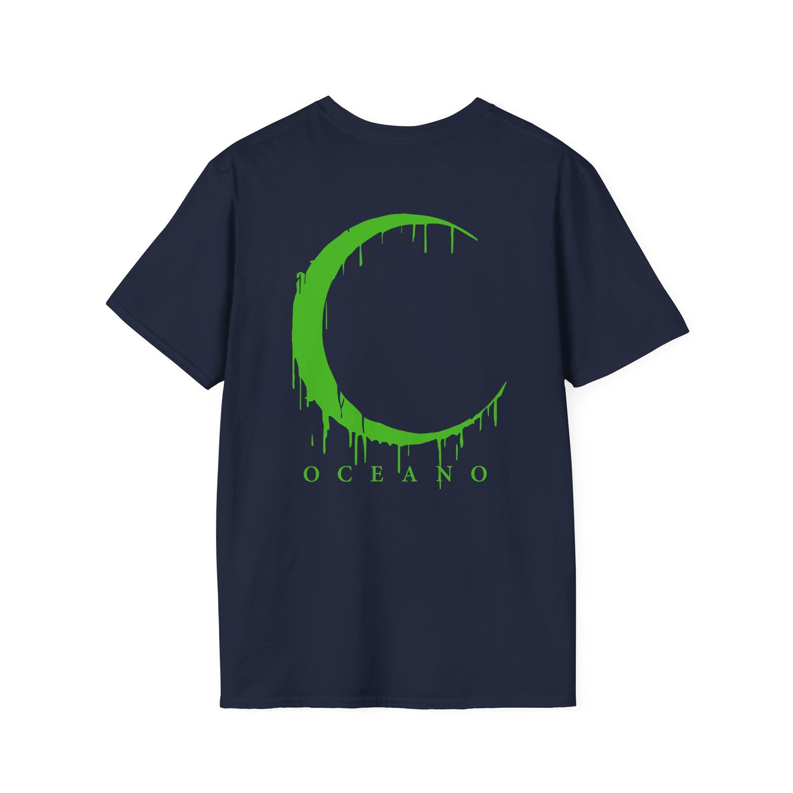 Oceano Alien Green Moon Unisex Softstyle T-Shirt
