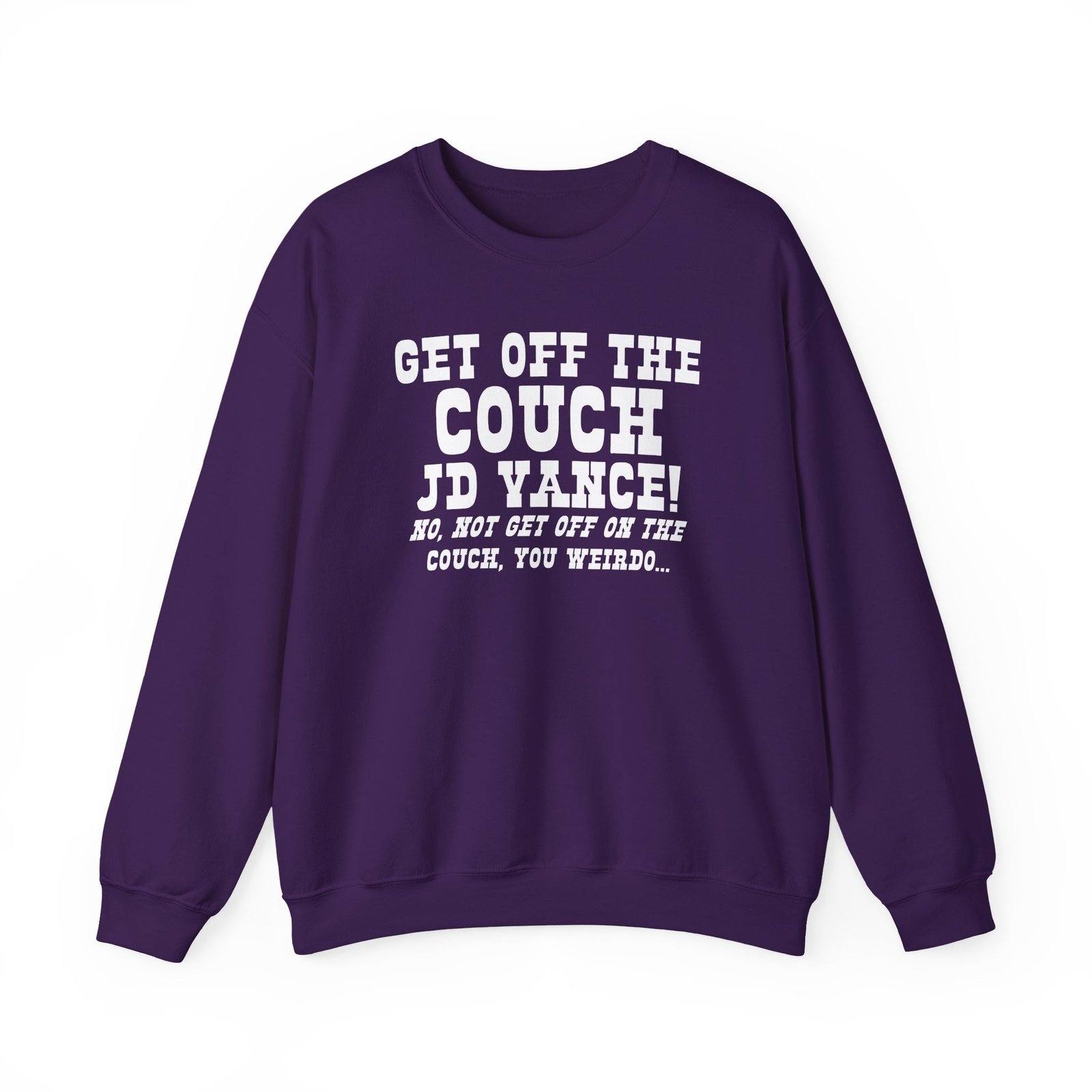 Get Off the Couch Jd Vance Unisex Heavy Blend™ Crewneck Sweatshirt