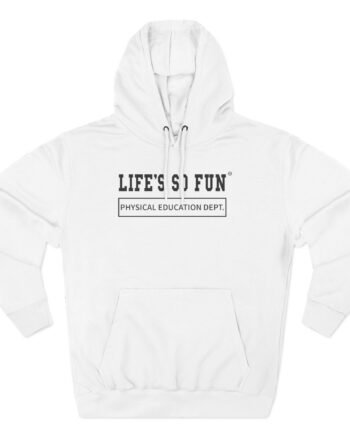 Muna Life's So Fun P.e. Three-Panel Fleece Hoodie