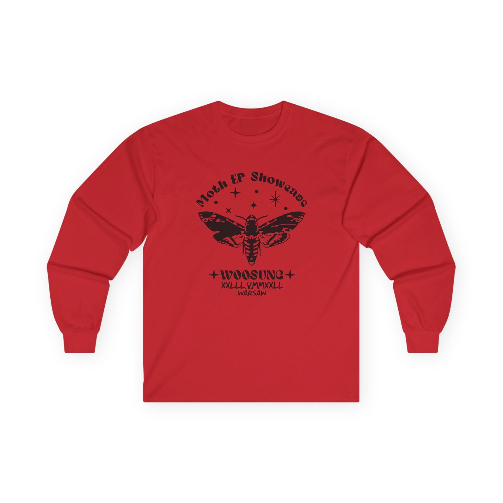 Woosung Woosung Moth Ep Showcase Ver.1 Unisex Ultra Cotton Long Sleeve Tee