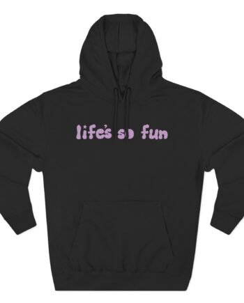 Muna Life's So Fun Three-Panel Fleece Hoodie