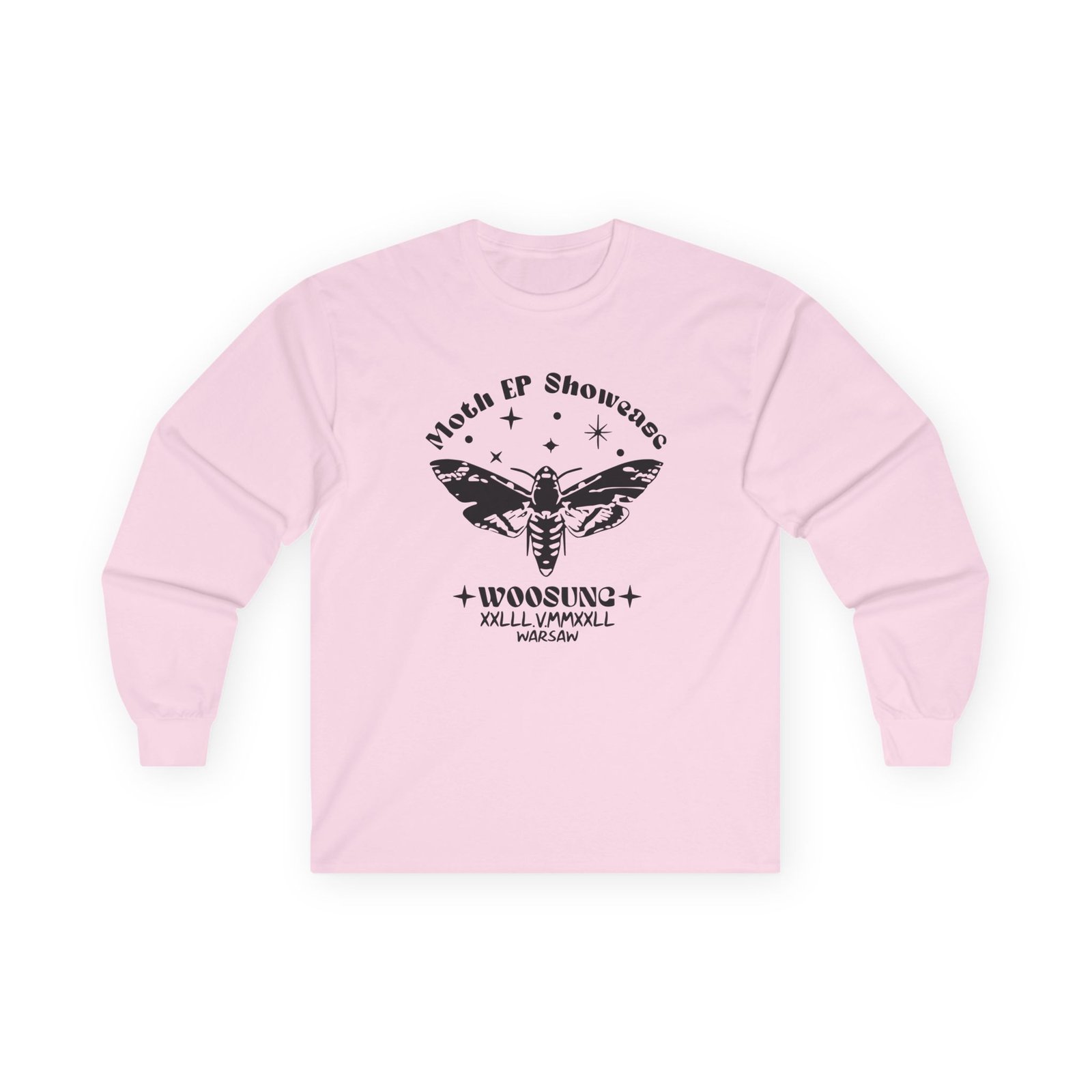 Woosung Woosung Moth Ep Showcase Ver.1 Unisex Ultra Cotton Long Sleeve Tee
