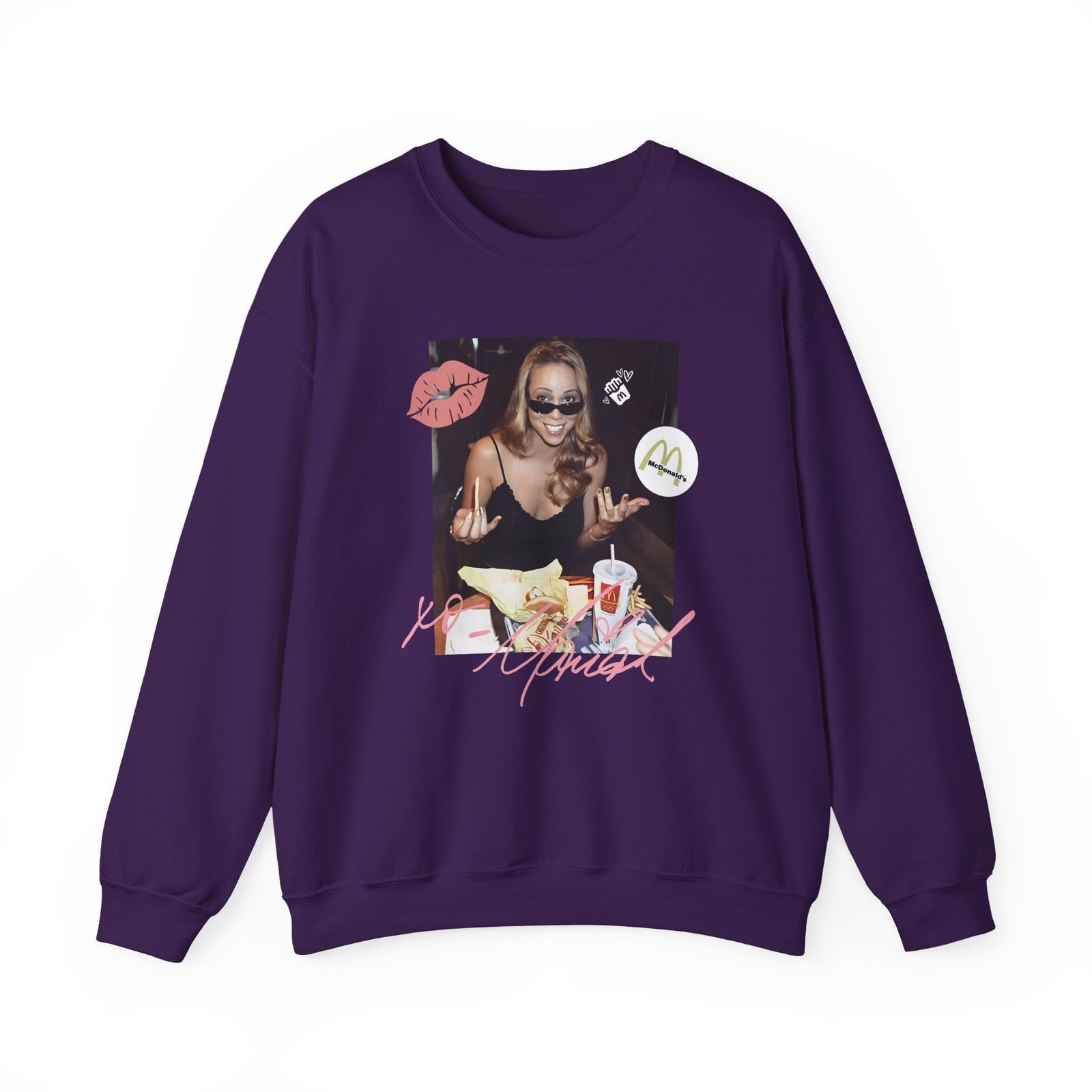 Mariah Carey Mcdonalds Unisex Heavy Blend™ Crewneck Sweatshirt
