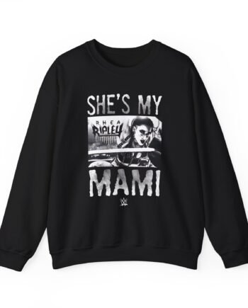 Rhea Ripley She's My Mami Unisex Heavy Blend™ Crewneck Sweatshirt