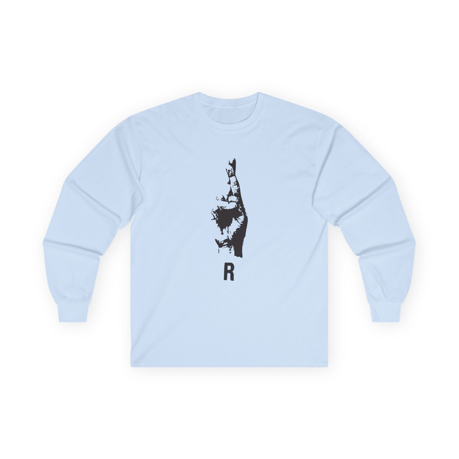Russ Hand Sign Unisex Ultra Cotton Long Sleeve Tee