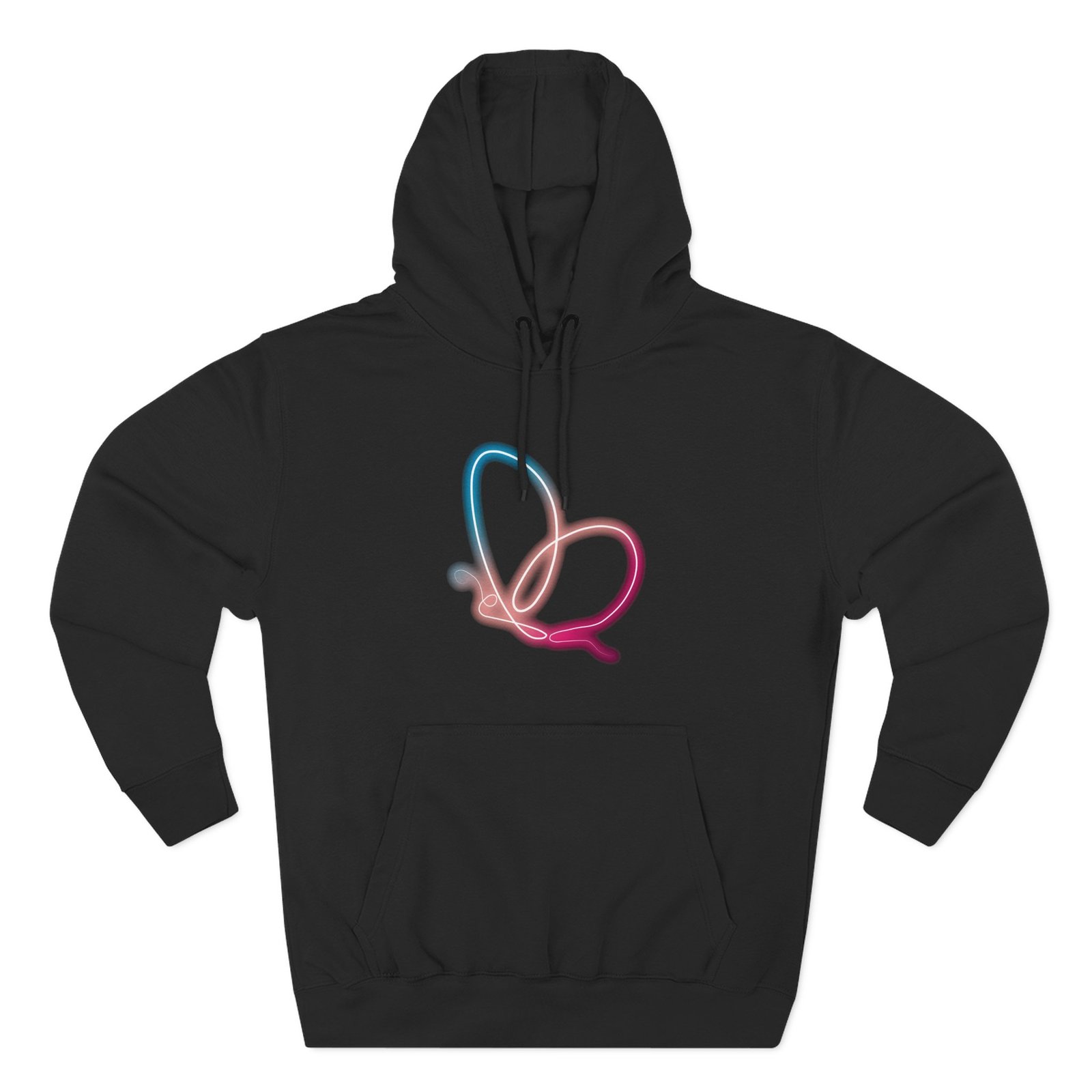 Cher the Memoir Butterfly Three-Panel Fleece Hoodie