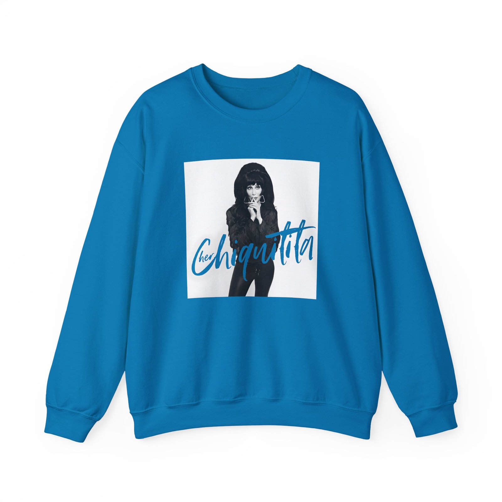 Cher Chiquitita Photo Unisex Heavy Blend™ Crewneck Sweatshirt