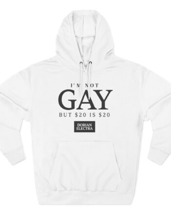 Dorian Electra I'm Not Gay Three-Panel Fleece Hoodie