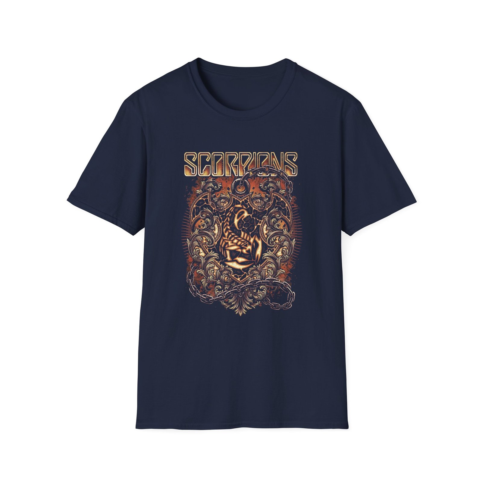 SCP Crest in Chains Unisex Softstyle T-Shirt