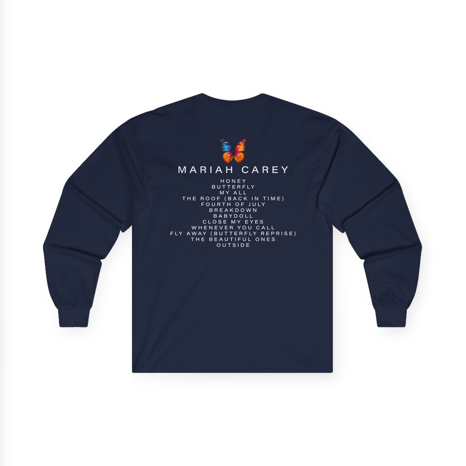 Mariah Carey Butterfly Unisex Ultra Cotton Long Sleeve Tee