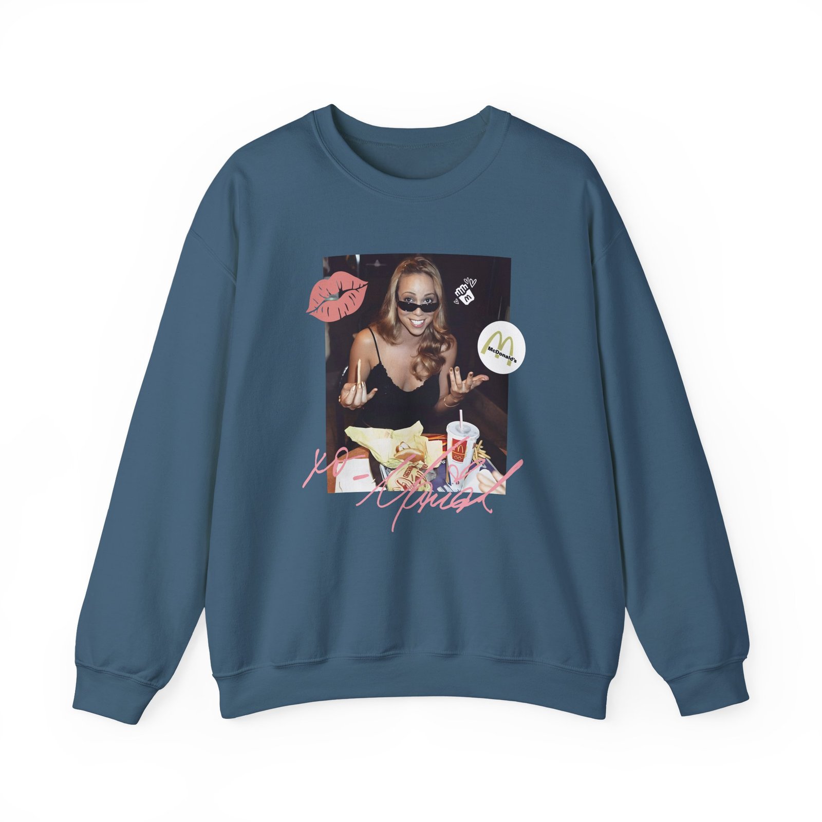 Mariah Carey Mcdonalds Unisex Heavy Blend™ Crewneck Sweatshirt