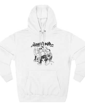 Higher Power Os Ringer Three-Panel Fleece Hoodie