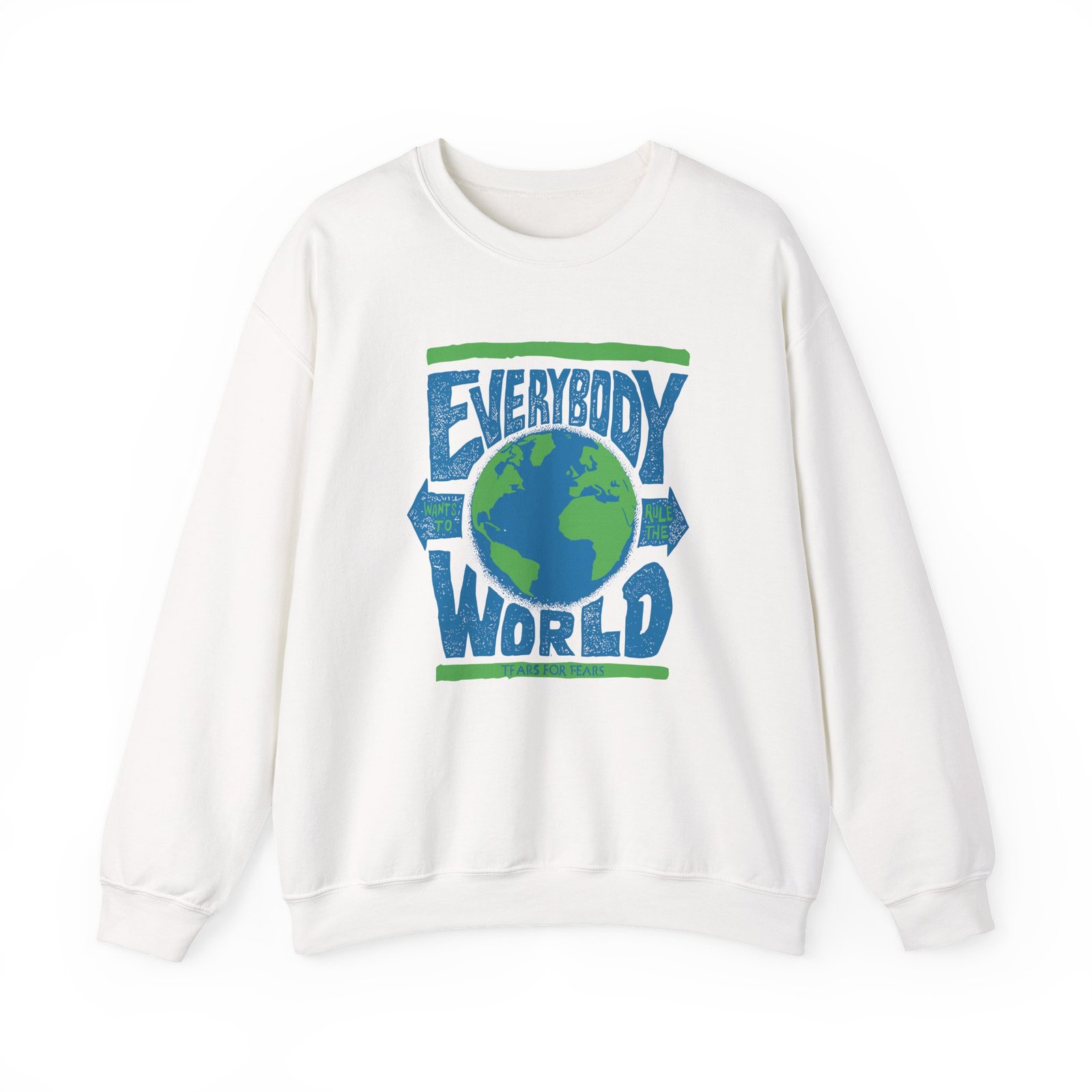 Tears for Fears Everybody Wants to Rule Unisex Heavy Blend™ Crewneck Sweatshirt