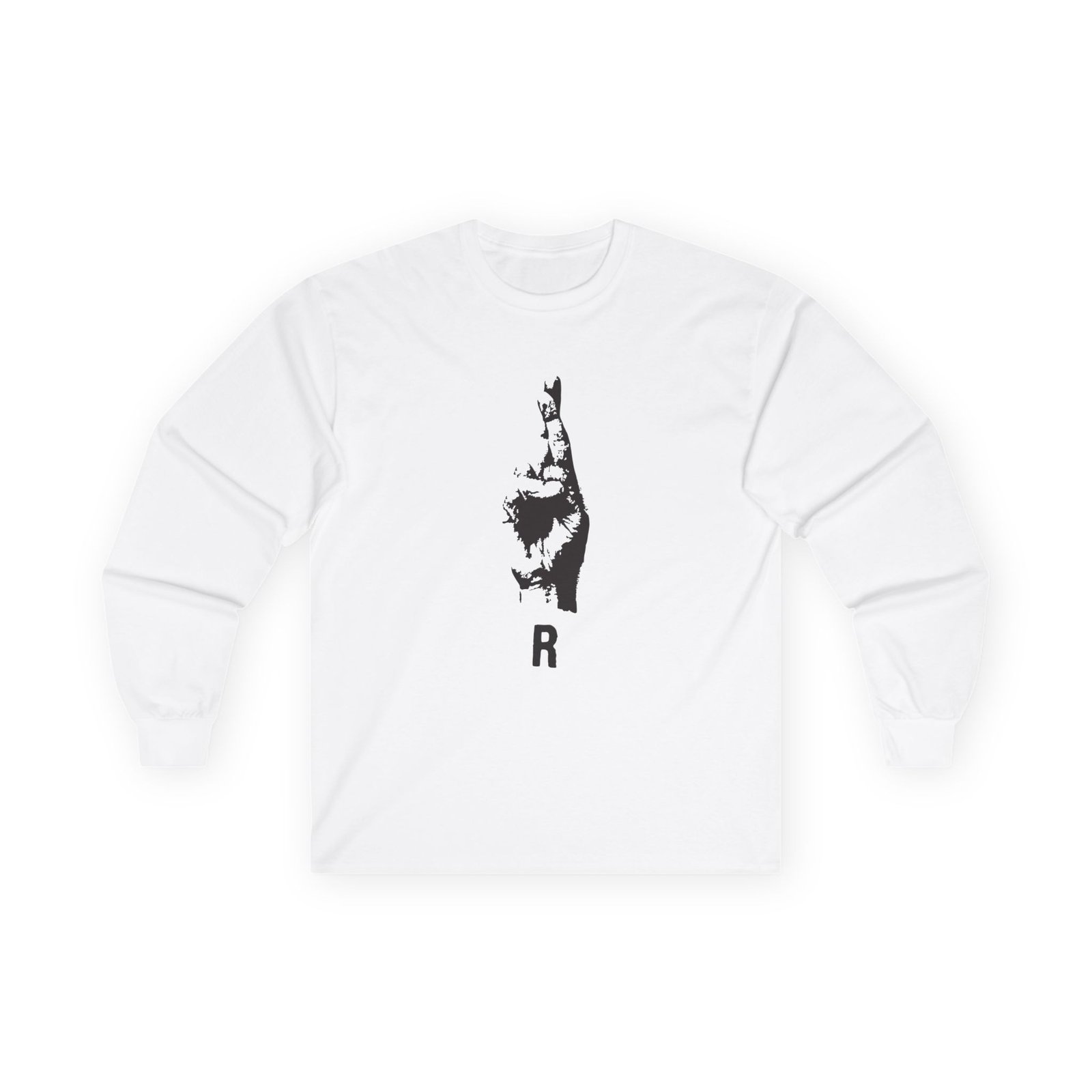 Russ Hand Sign Unisex Ultra Cotton Long Sleeve Tee