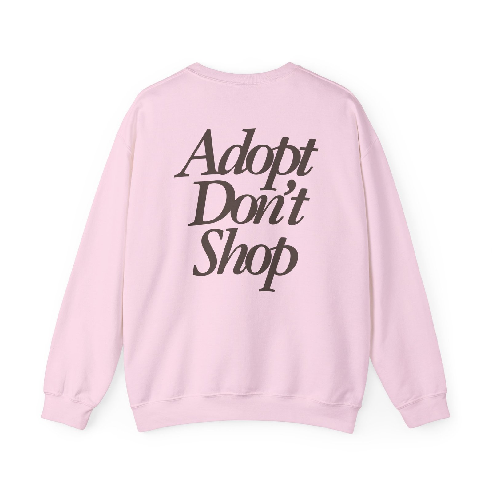 Miss Peaches Adopt Don’t Shop Unisex Heavy Blend™ Crewneck Sweatshirt