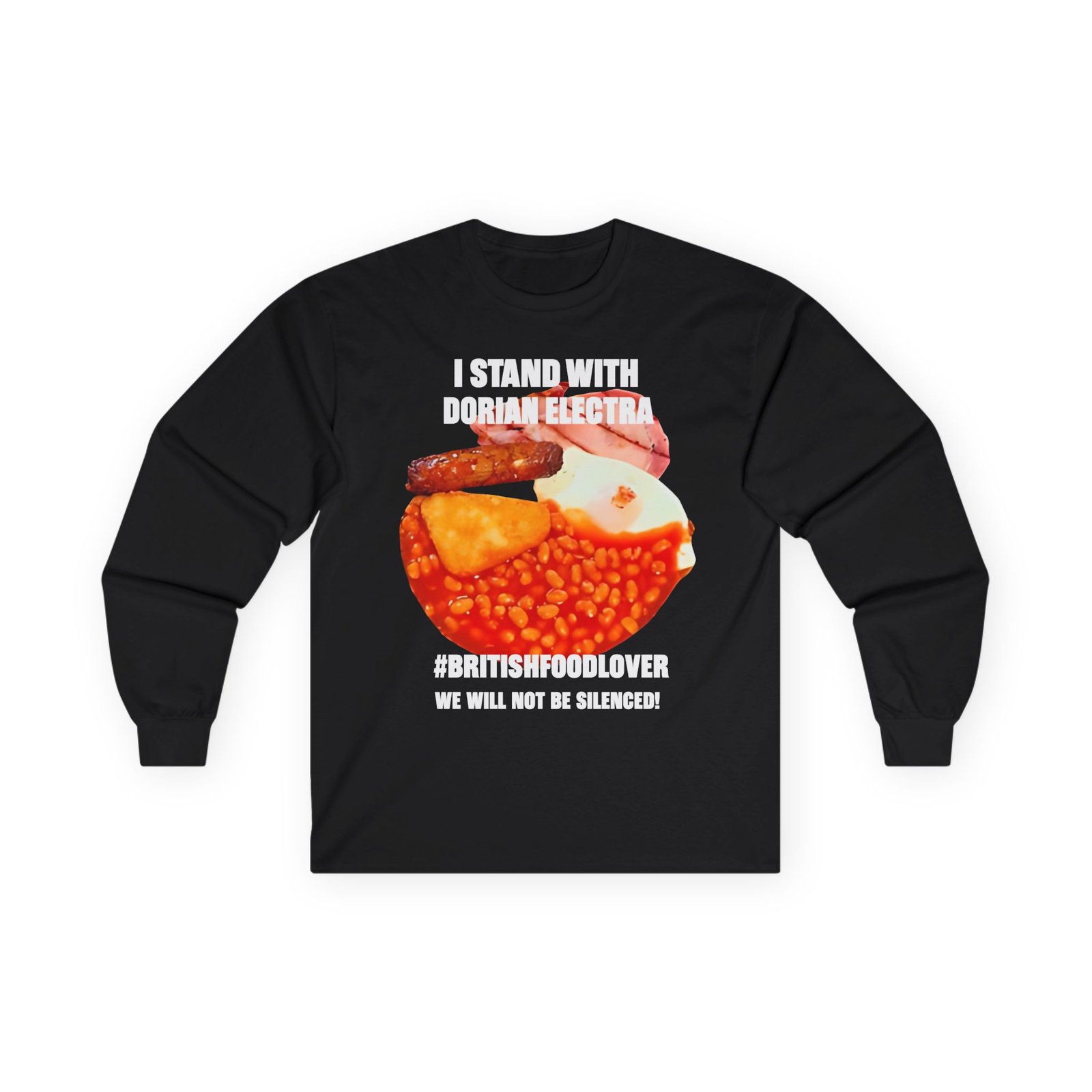 Dorian Electra I Stand With Unisex Ultra Cotton Long Sleeve Tee