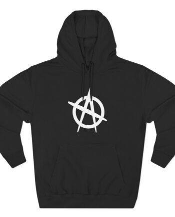 Asap Rocky Anarchy Paradise 06 Rap Band Three-Panel Fleece Hoodie