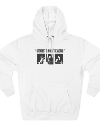 Muna Greatest Band in the World Three-Panel Fleece Hoodie