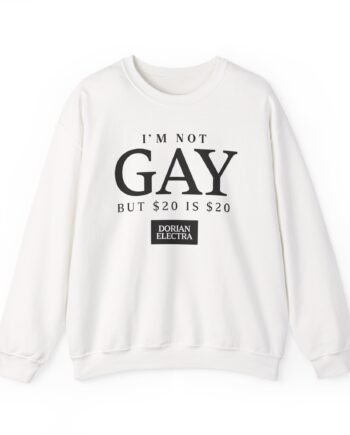 Dorian Electra I'm Not Gay Unisex Heavy Blend™ Crewneck Sweatshirt