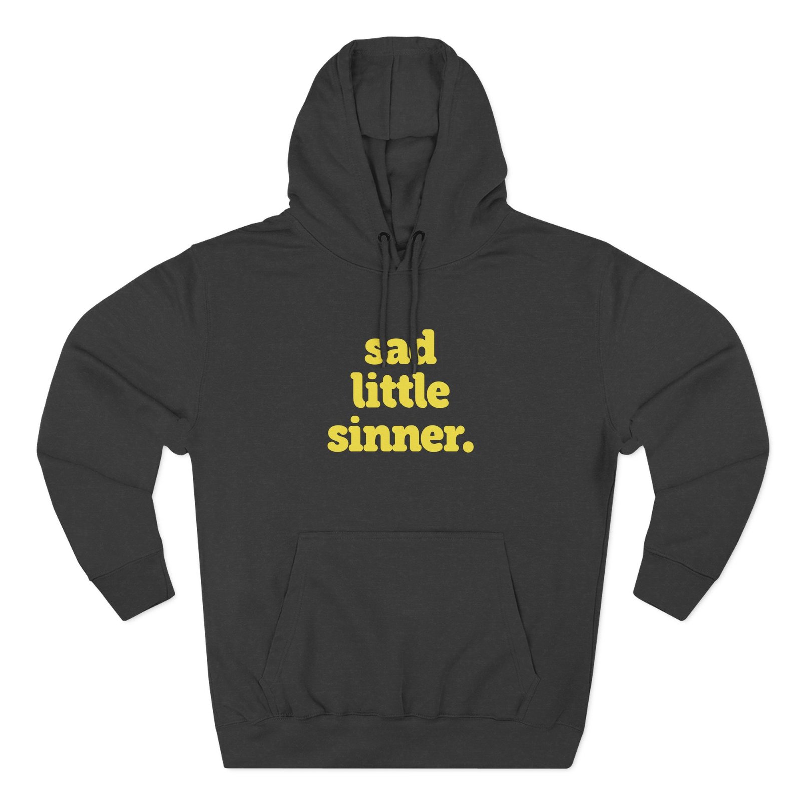 Raye Yellow Sad Little Sinner Three-Panel Fleece Hoodie