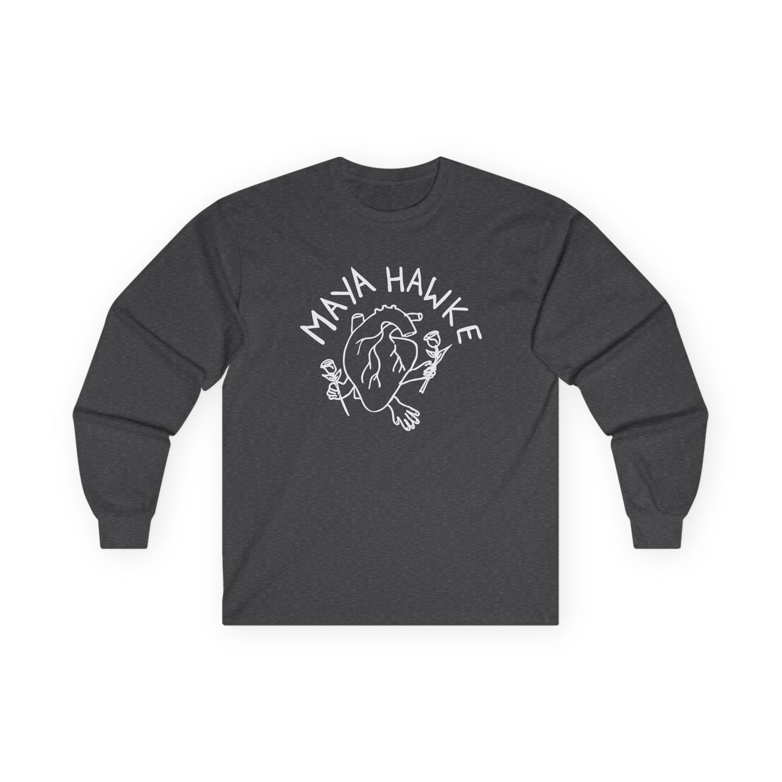 Maya Hawke Generous Heart Unisex Ultra Cotton Long Sleeve Tee