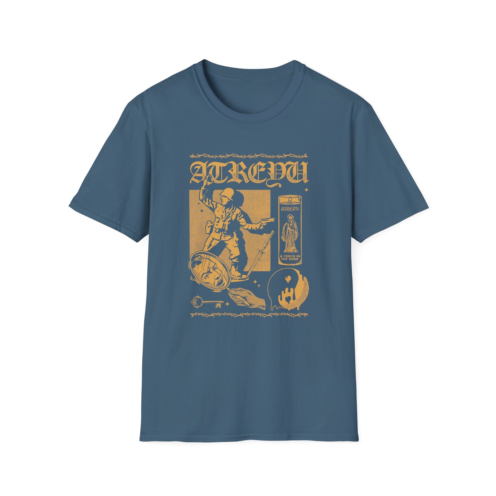 Atreyu Atitd Torch Light Unisex Softstyle T-Shirt