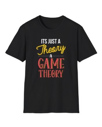 Matpat It's Just a Theory. A Game Theory Unisex Softstyle T-Shirt