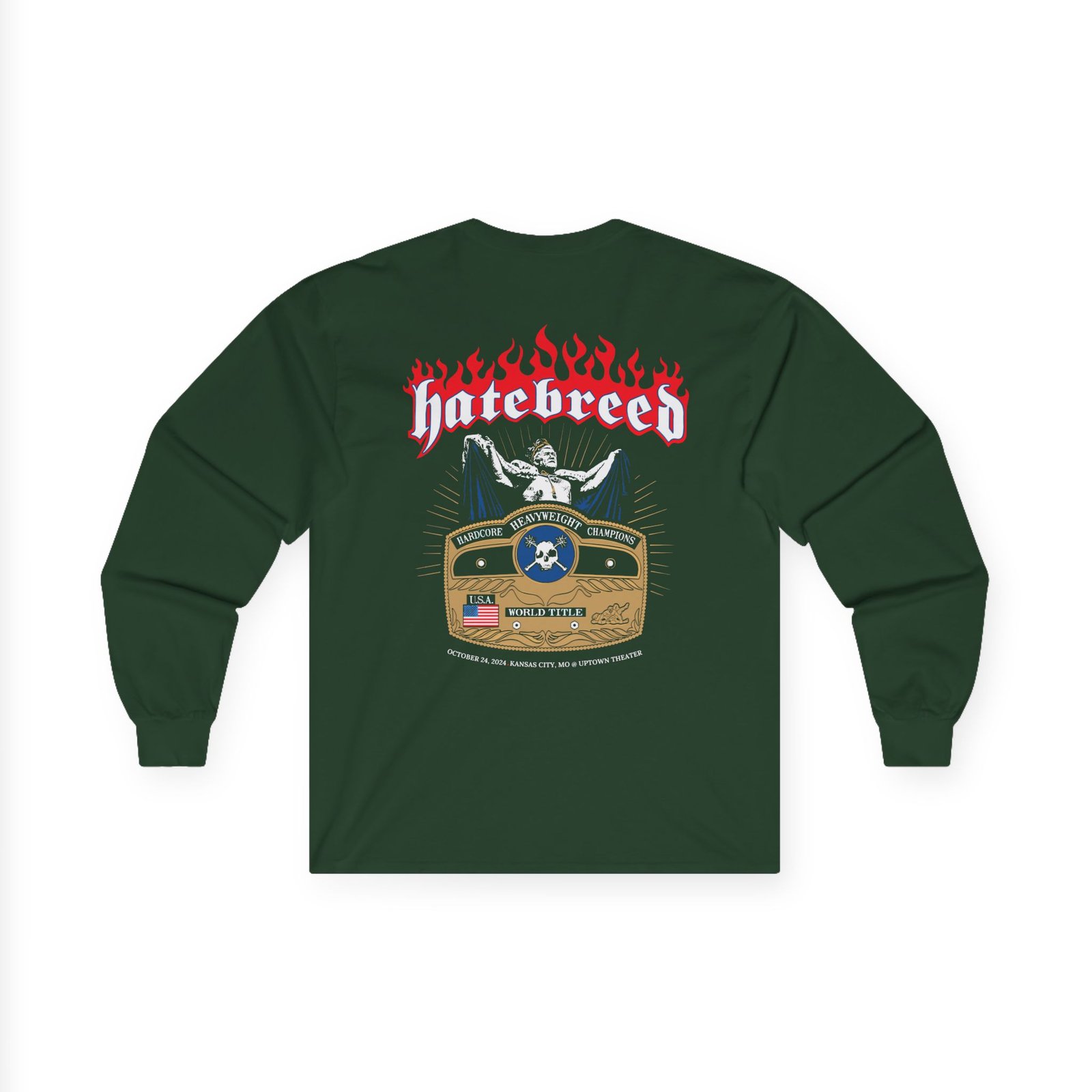 Hatebreed Kansas City Unisex Ultra Cotton Long Sleeve Tee