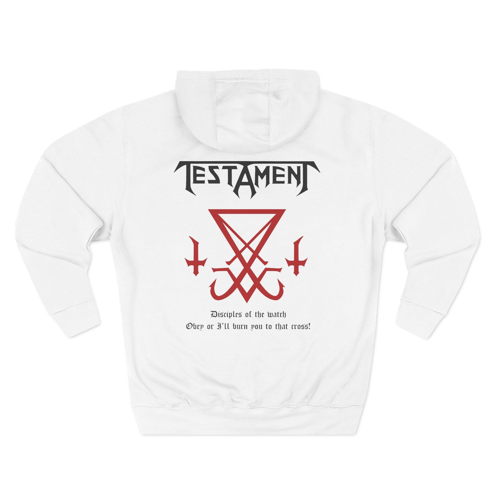 Testament Lucifer Three-Panel Fleece Hoodie