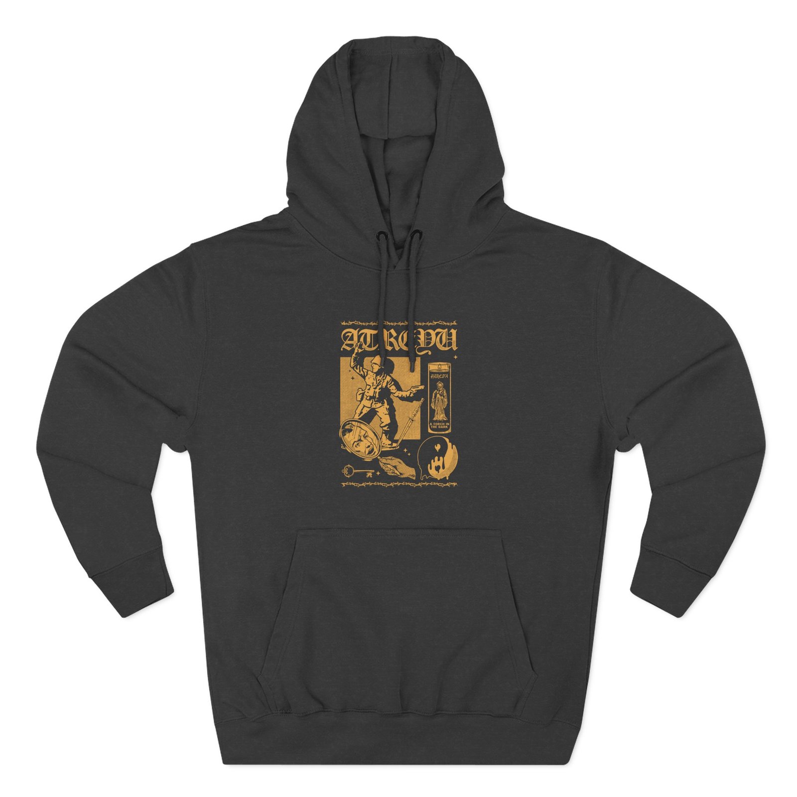 Atreyu Atitd Torch Light Three-Panel Fleece Hoodie