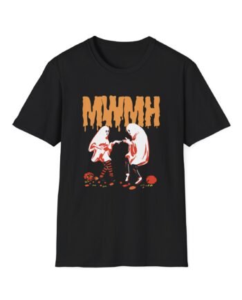 Murder With My Husband Spooky Dance Unisex Softstyle T-Shirt