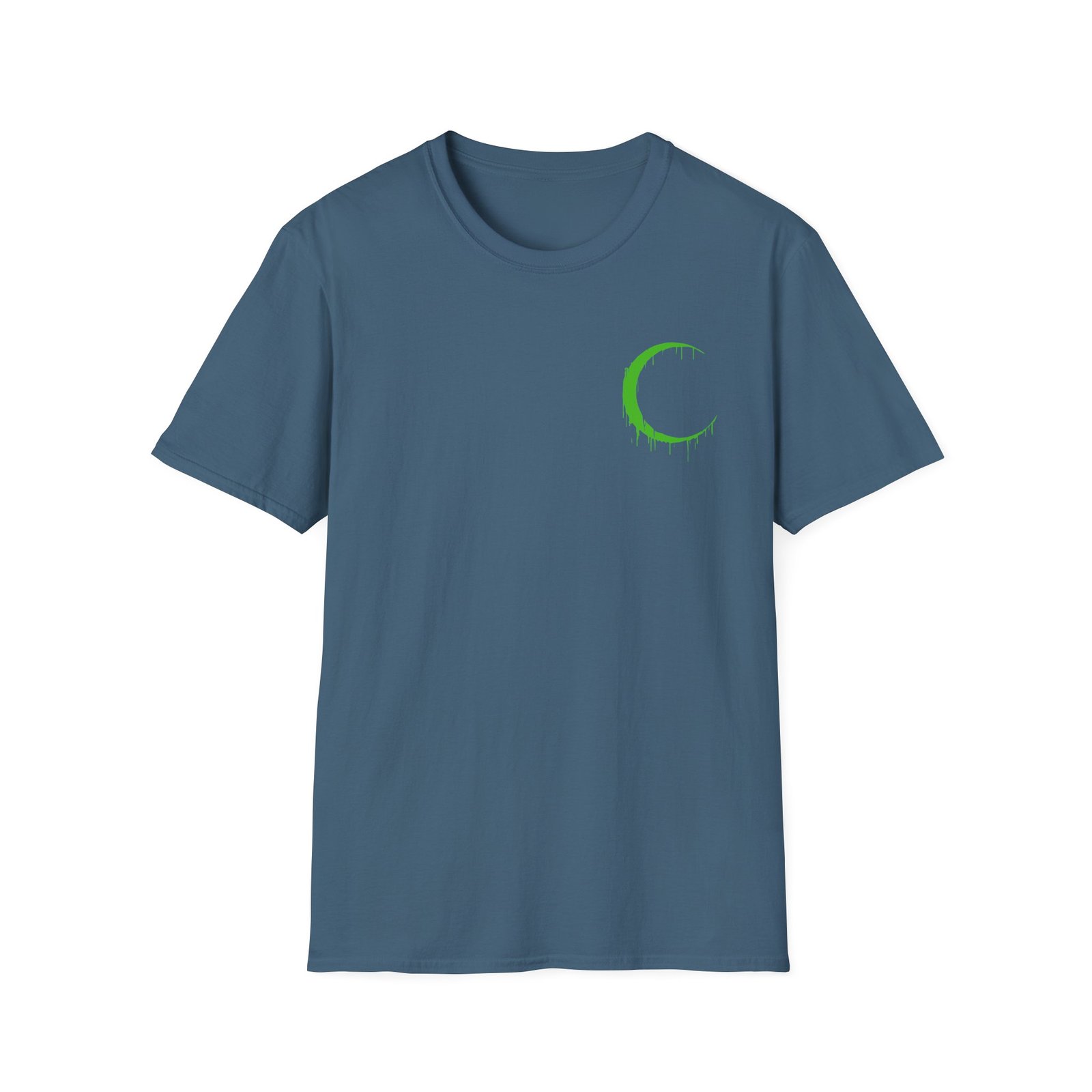 Oceano Alien Green Moon Unisex Softstyle T-Shirt