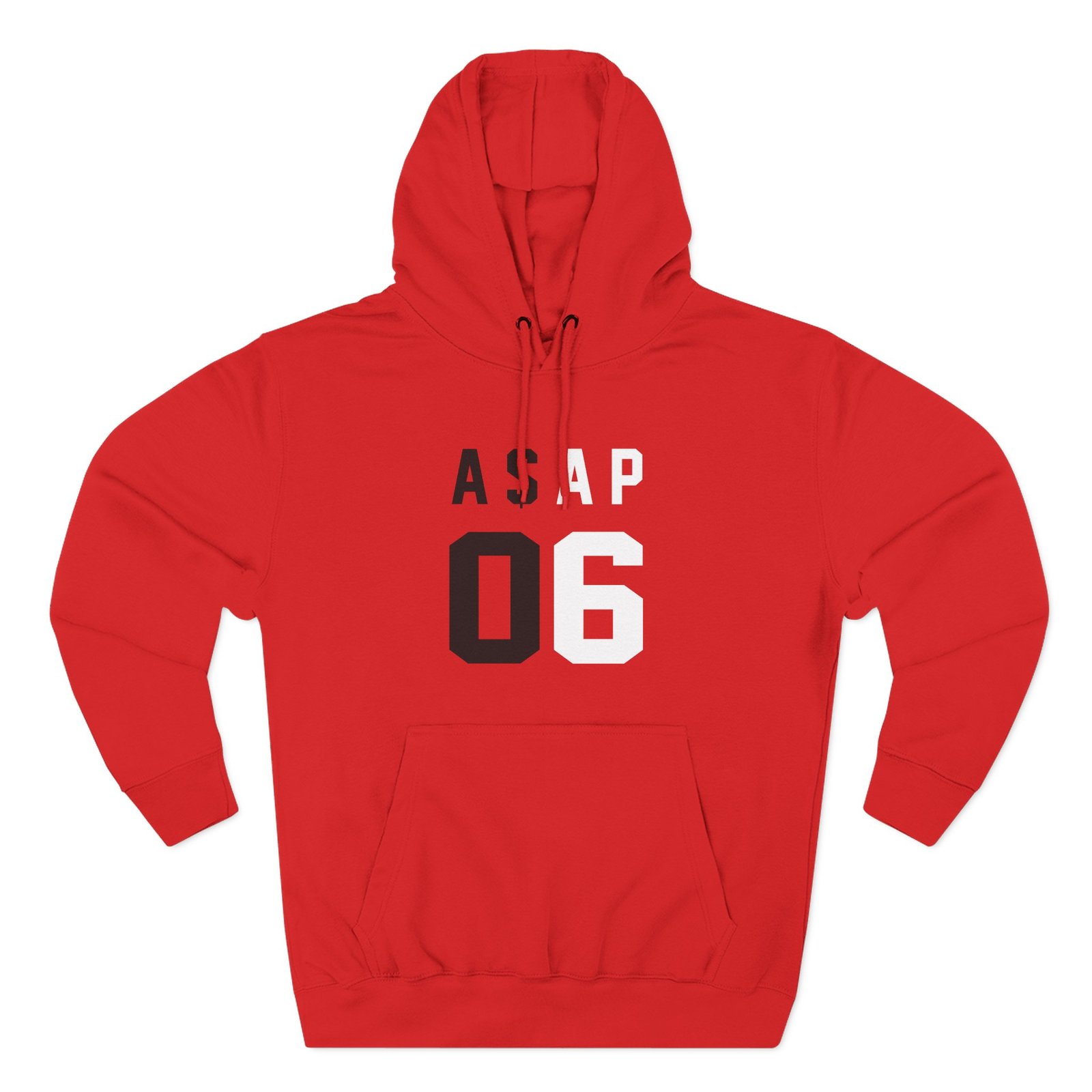 Asap Rocky a$ap 06 Three-Panel Fleece Hoodie