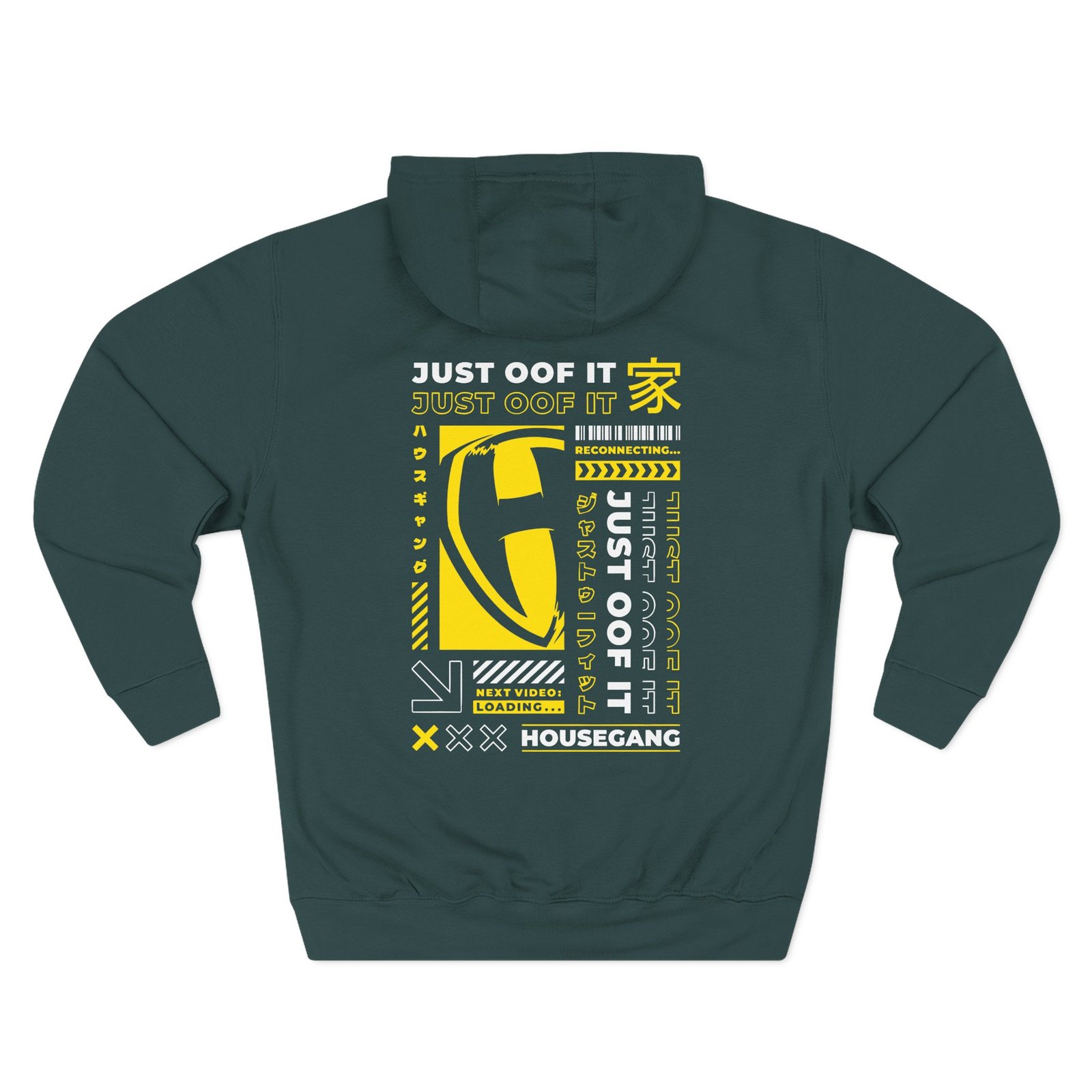 Housebox Just Oof It Three-Panel Fleece Hoodie